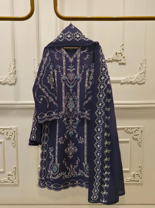AGHANOOR - 2 Piece - Embroidered Lawn Suit S111929