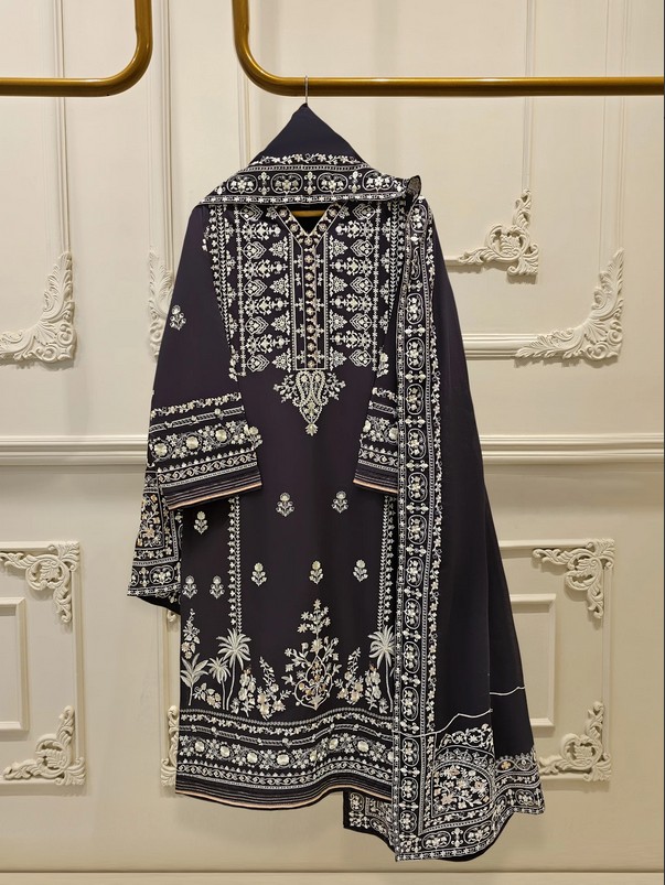 AGHANOOR - 2 Piece - Embroidered Lawn Suit S111917